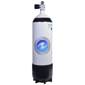 10 liter uden ventil og fod 232 bar 171 mm 