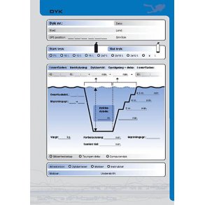 CMAS Logbogs blade Luft