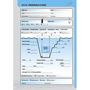 CMAS Logbogs blade Rebreather