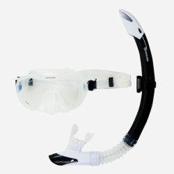 Maske, snorkel, finne og stvle - bronzest