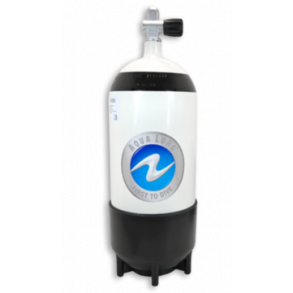 12 liter m. ventil og fod 232 bar 204 mm 