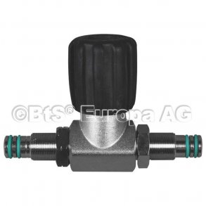 Isolationsmanifold for 5, 7 og 8.5 litre flasker (140 mm diameter), op til 300 bar