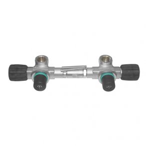Komplet manifold for 5, 7 og 8.5 litre flasker (140 mm diameter), op til 232 bar