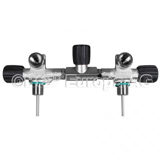 Komplet isolationsmanifold for 8, 10 og 12 litre flasker (171 mm diameter), op til 300 bar