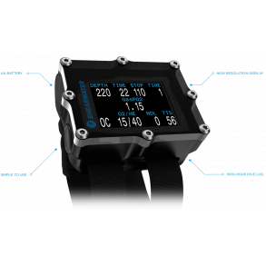 Shearwater Petrel dykkercomputer